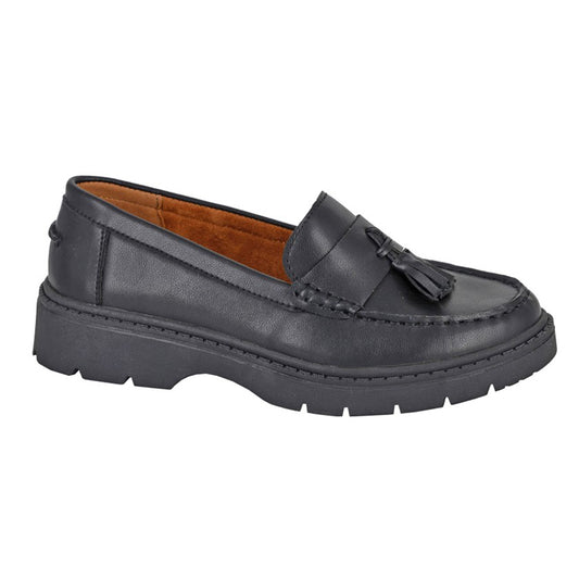 Womens Cipriata Tassle Loafer Shoes Black