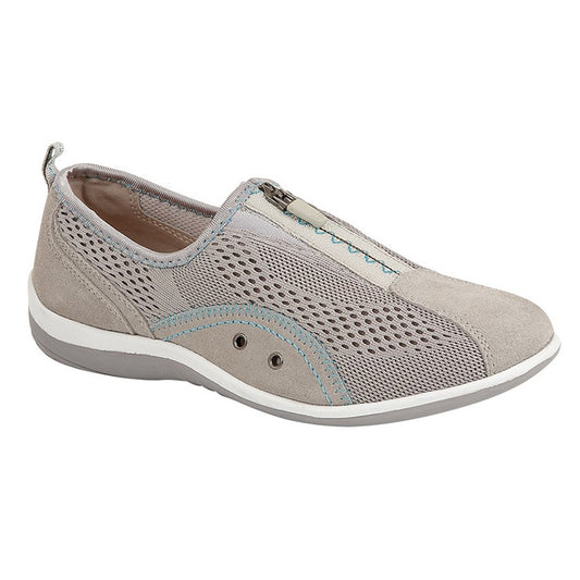 Womens Boulevard Gusset Leisure Trainer Grey