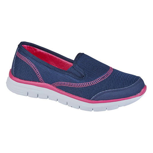 Womens Dek Navy Lightweight Trainers Navy