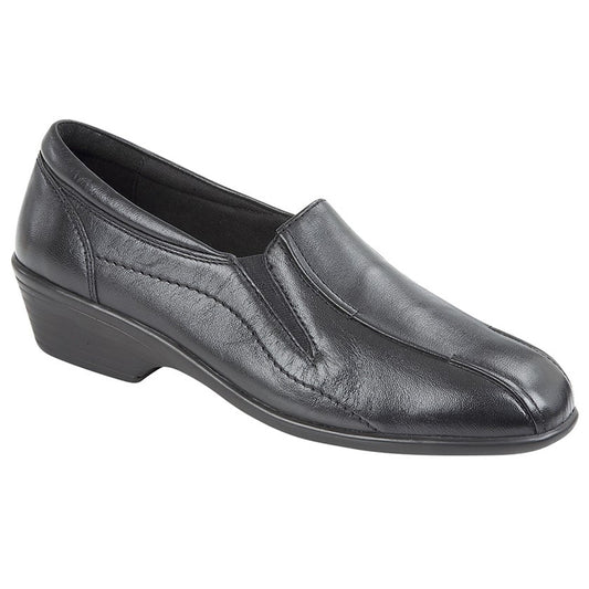 Womens Mod Comfys Superlight Twin Gusset Shoe Black