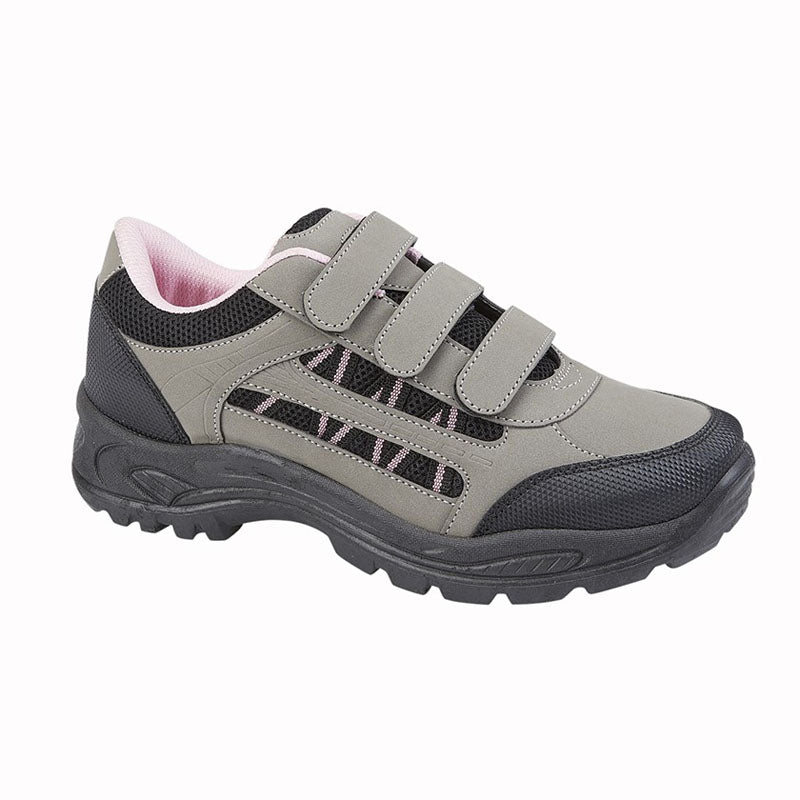 Womens Rdek Grey Nubuck/Textile Walk Hiking Multi