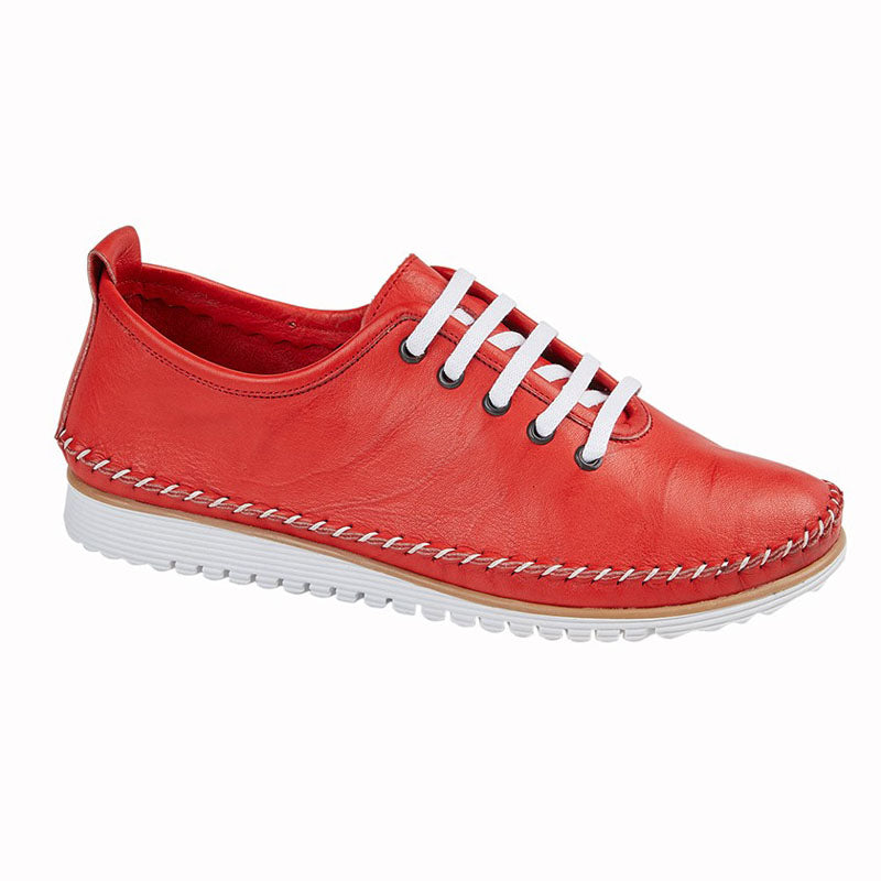 Womens Mod Comfys Shoes Red