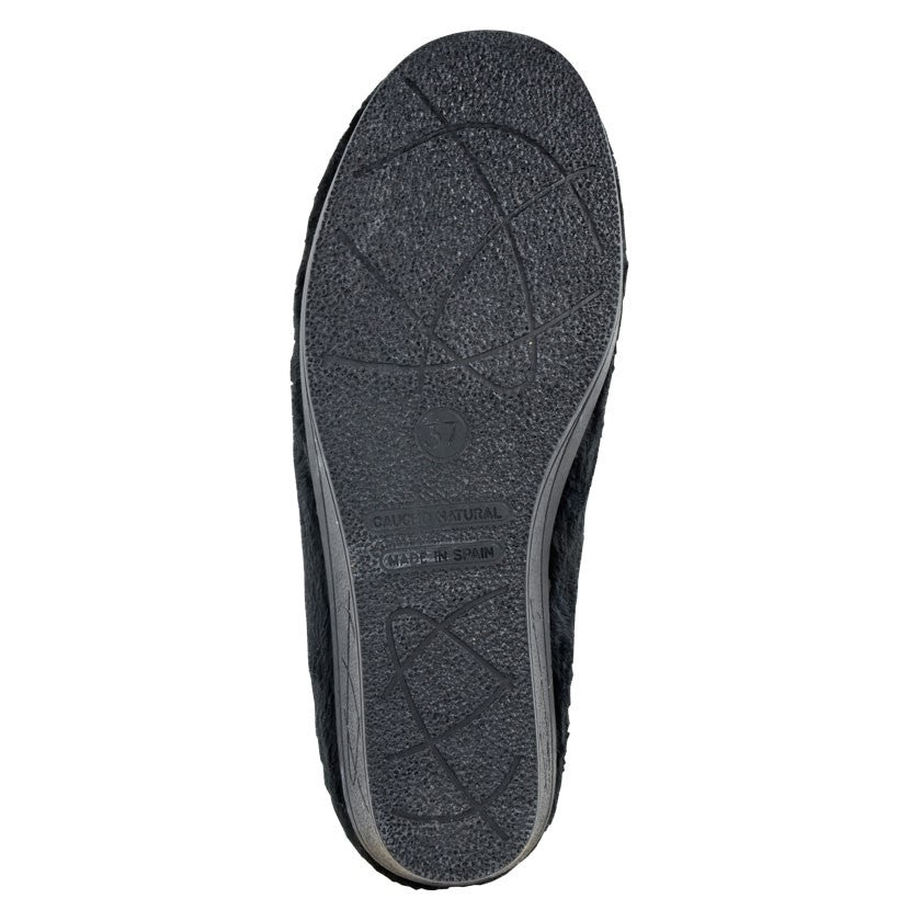 Womens Sleepers DAWN Wedge Slipper Black