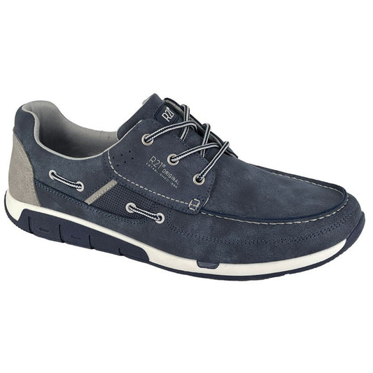 Mens R21 Casual Trainers Navy