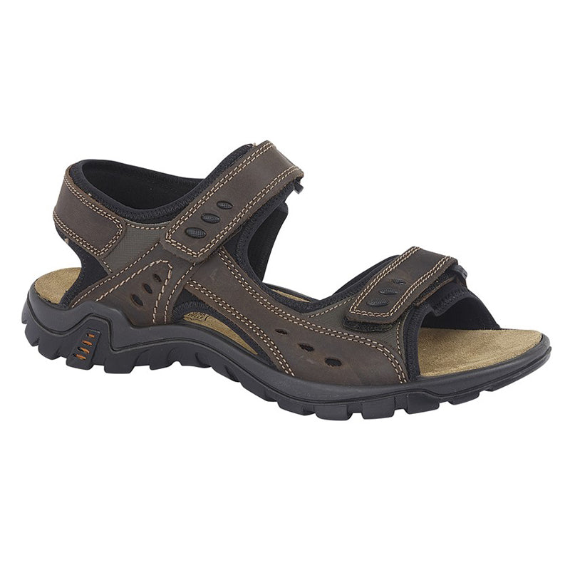 Mens IMAC Deluxe Sports Sandal Brown