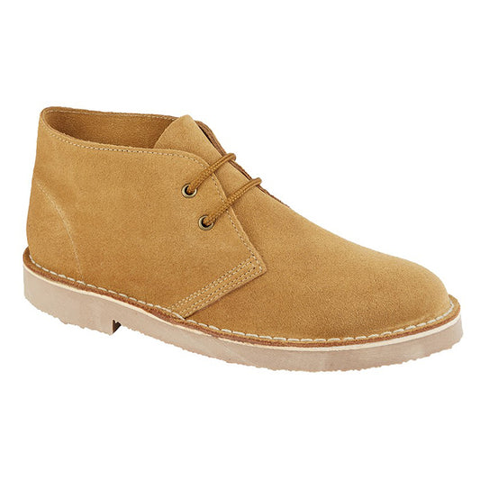 Mens Roamers Desert Boot Sand Yellow