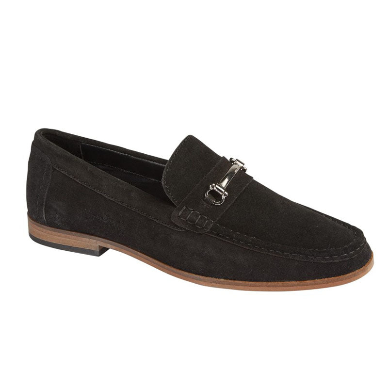 Mens Roamers Suede Shoes Black