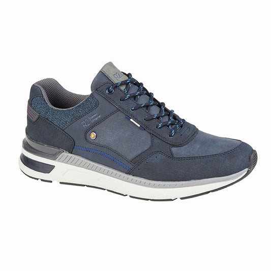 Mens R21 6 Eye Leisure Shoe Navy