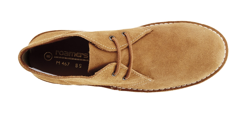 Mens Roamers Desert Boot Sand Yellow