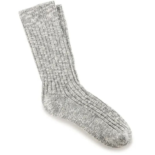 Mens Birkenstock Cotton Socks Light Grey