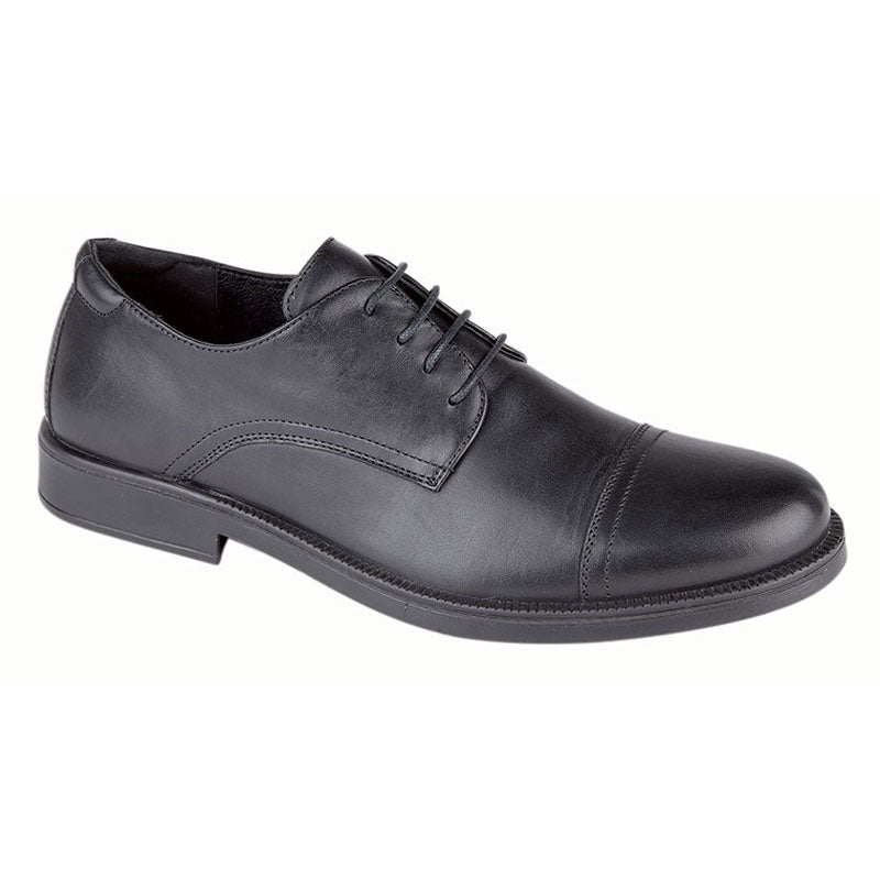 Mens IMAC Capped Smart Gibson Shoe Black