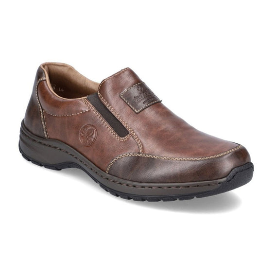 Mens Rieker Extra Width Shoes Brown brookfield comfort