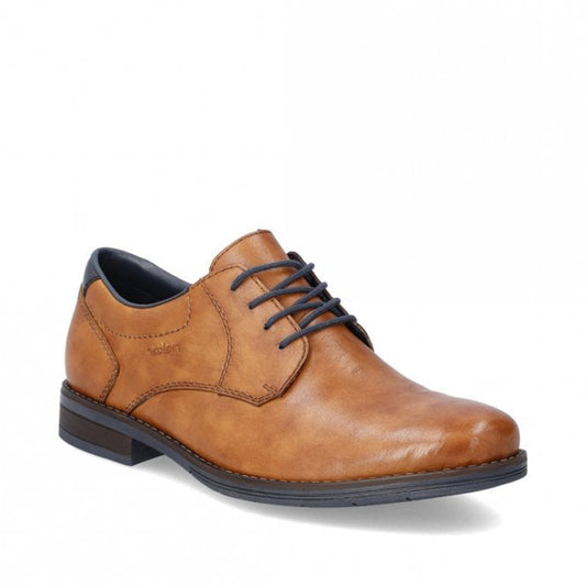 Mens Rieker Smart Shoes Brown