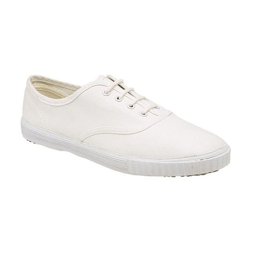 Boys Rdek Junior Canvas Trainers White