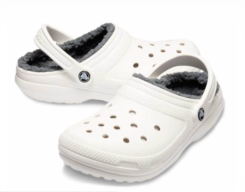 Crocs Classic Lined Clogs White
