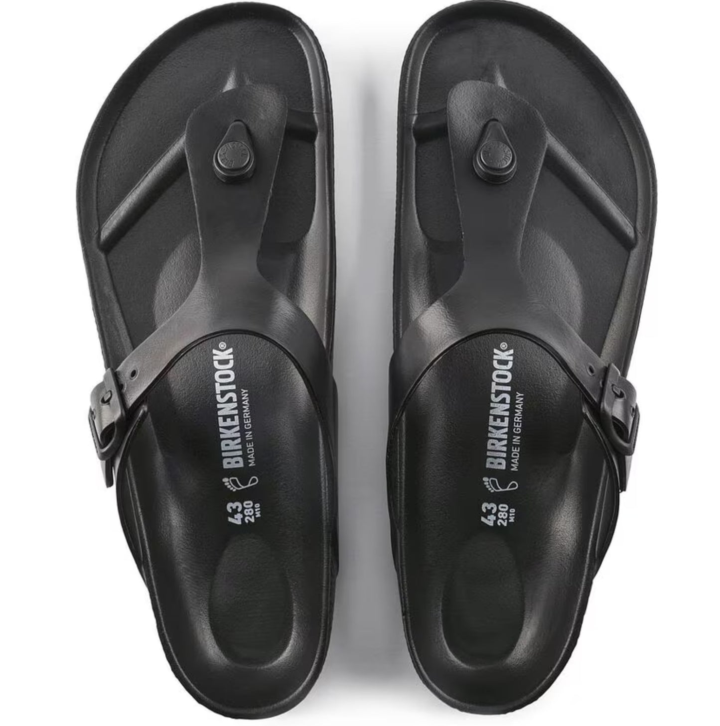 Birkenstock Gizeh EVA Sandals Black Regular Fit