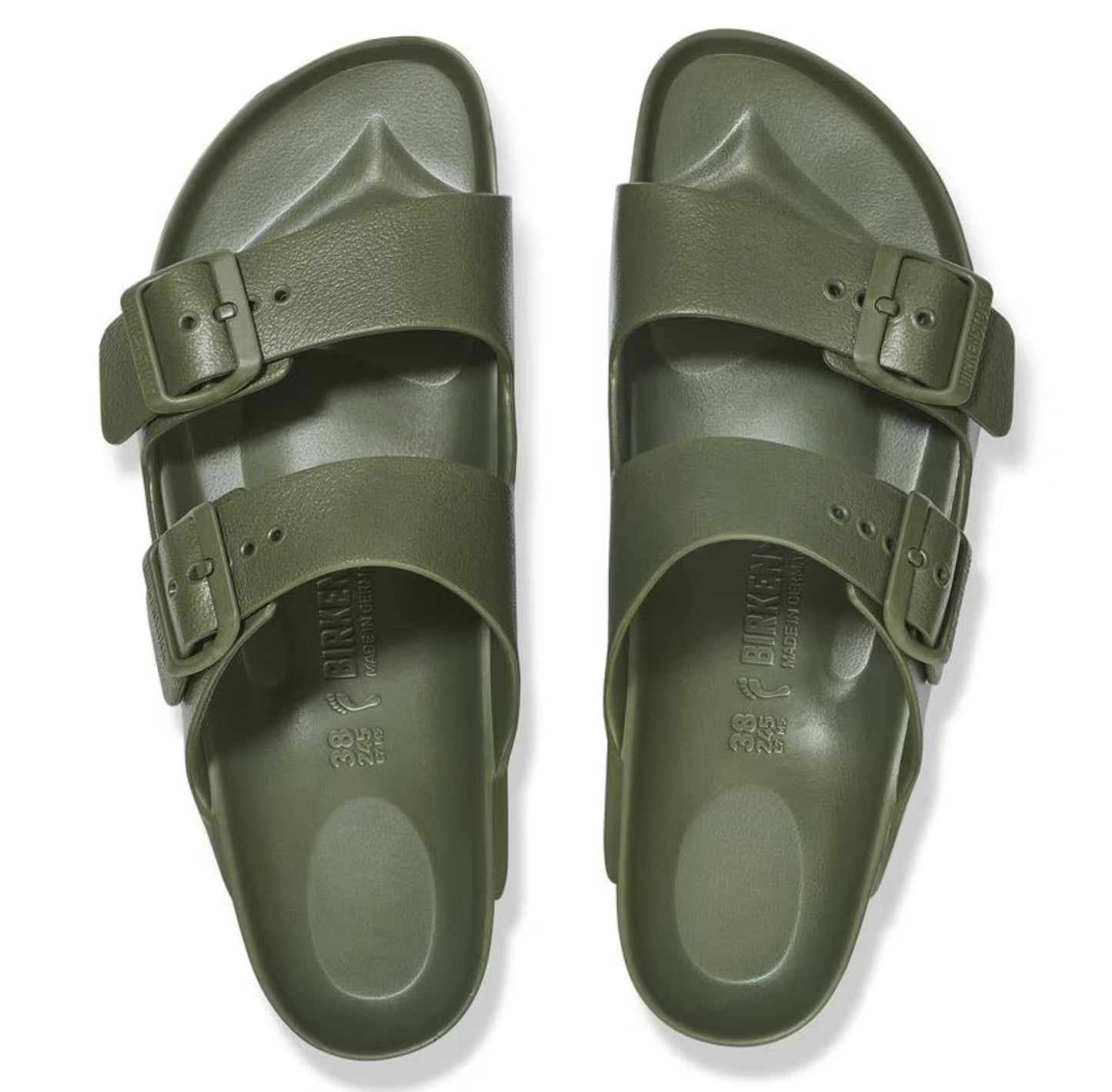 Birkenstock Arizona EVA Sandals Khaki Green Regular Fit