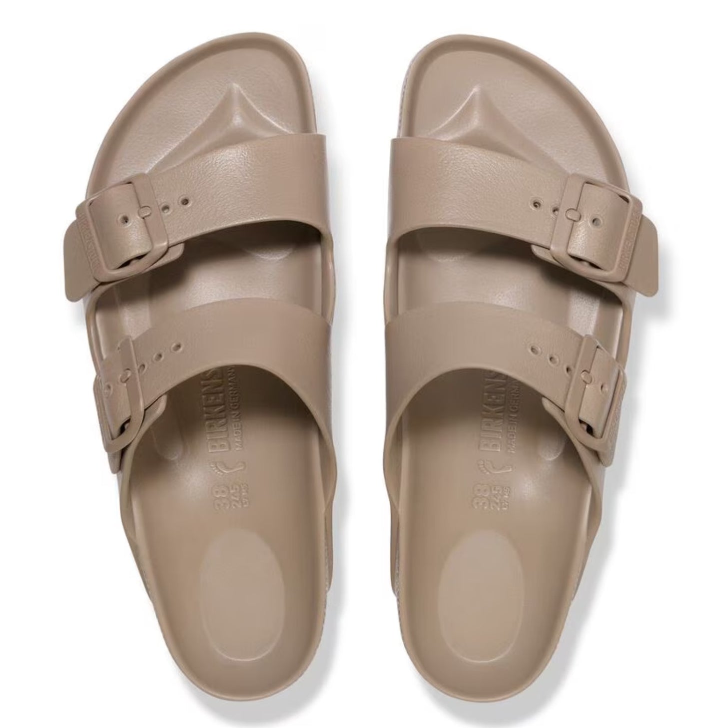 Birkenstock Arizona EVA Sandals Grey Taupe Narrow Fit
