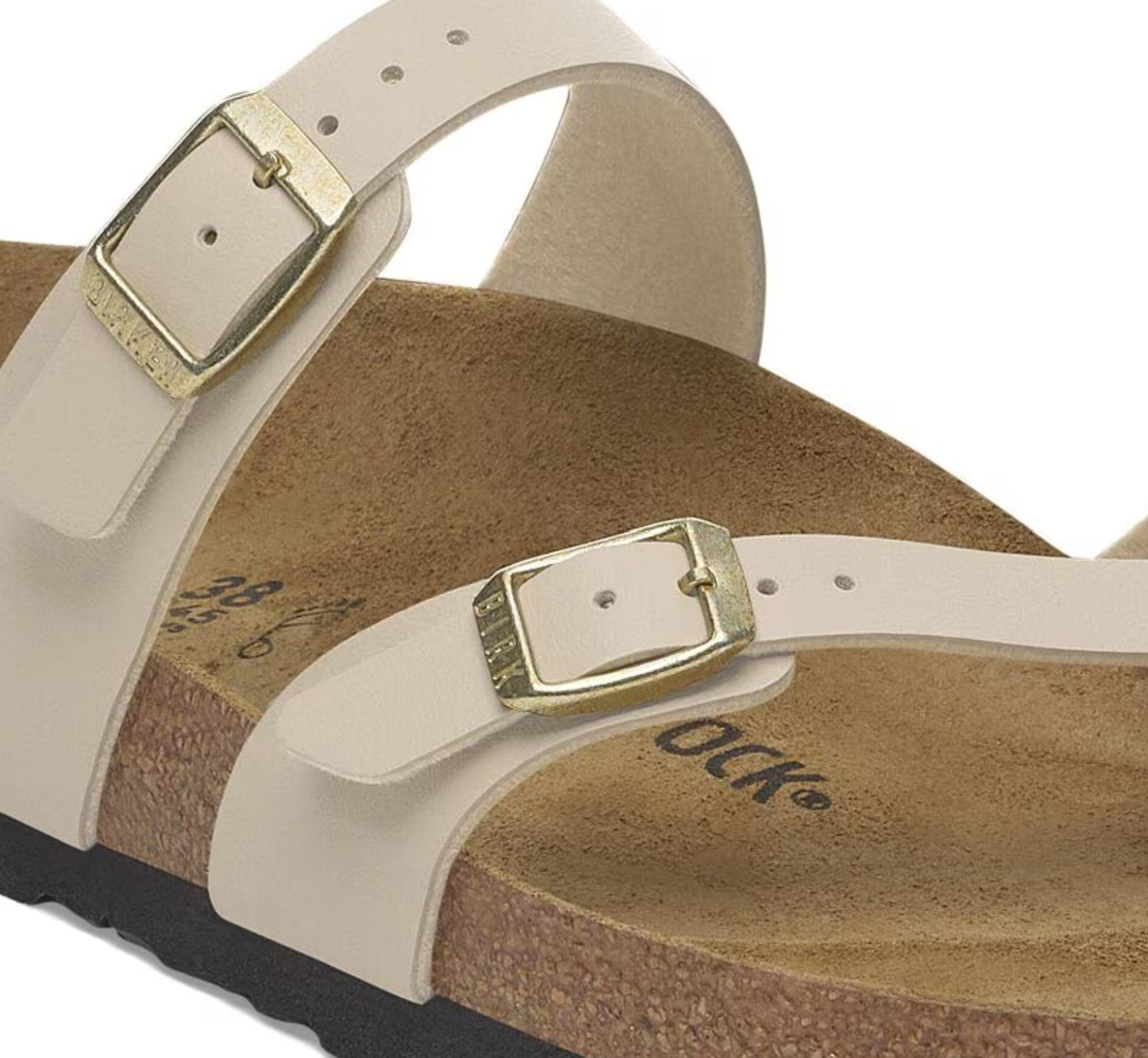 Birkenstock Mayari Birk-Flor Sandals Sandcastle Brown Narrow Fit