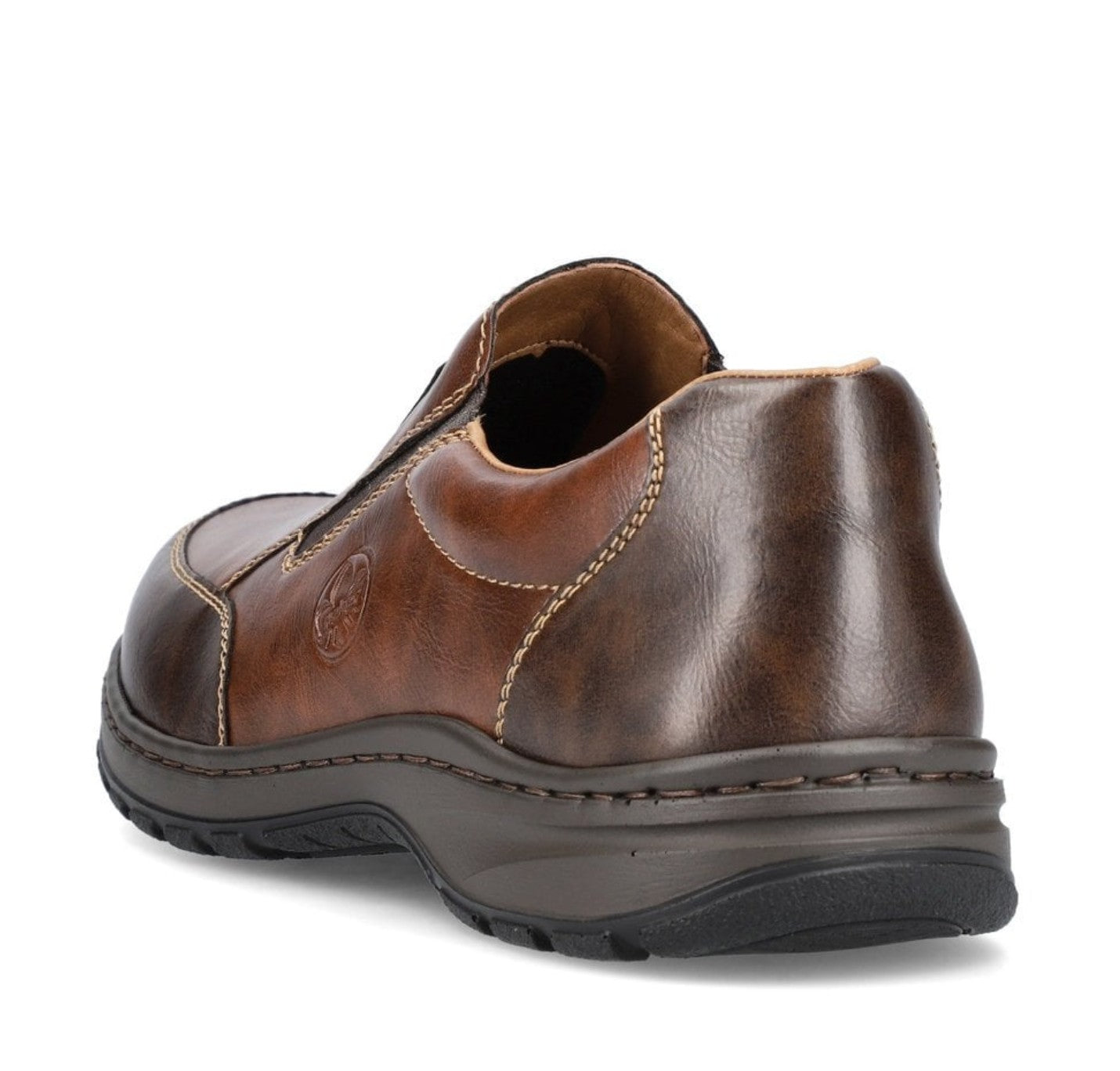Mens Rieker Extra Width Shoes Brown
