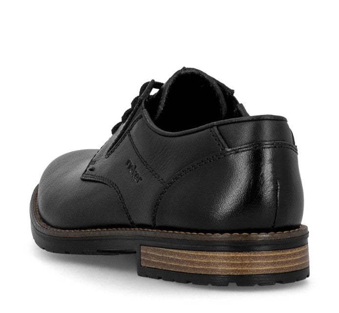 Mens Rieker Elasticated Shoes Black