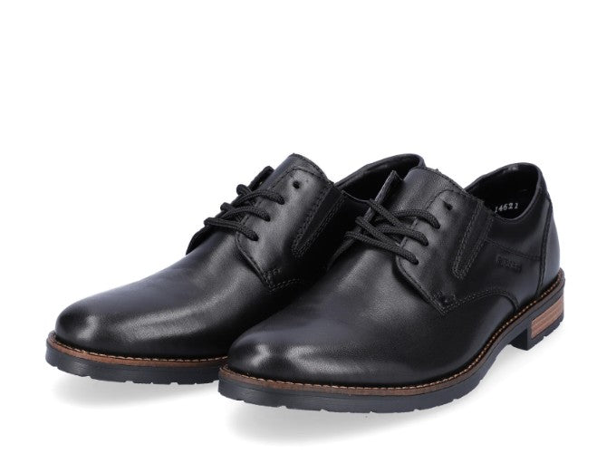 Mens Rieker Elasticated Shoes Black