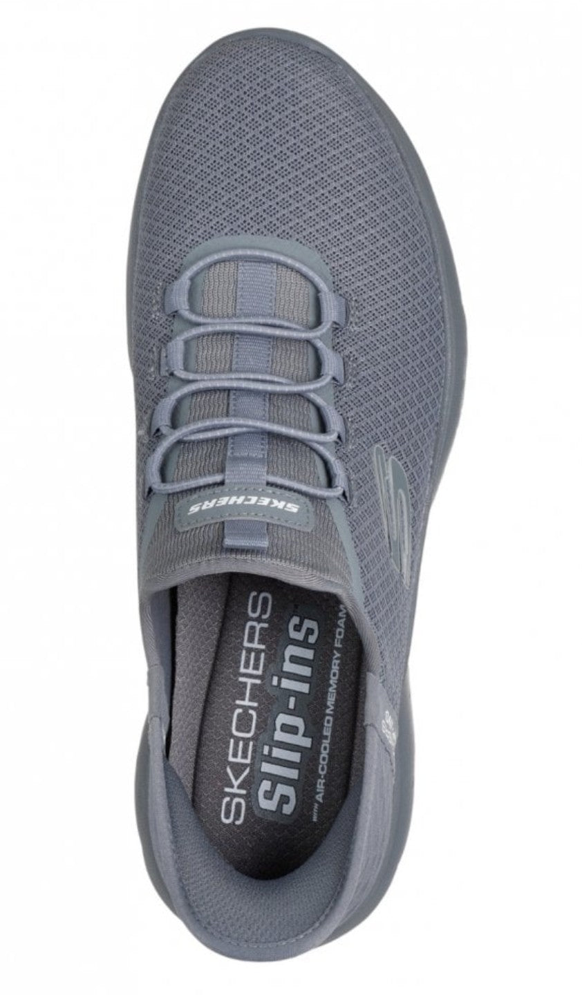 Mens Skechers Slip Ins Summits High Range Trainers Grey