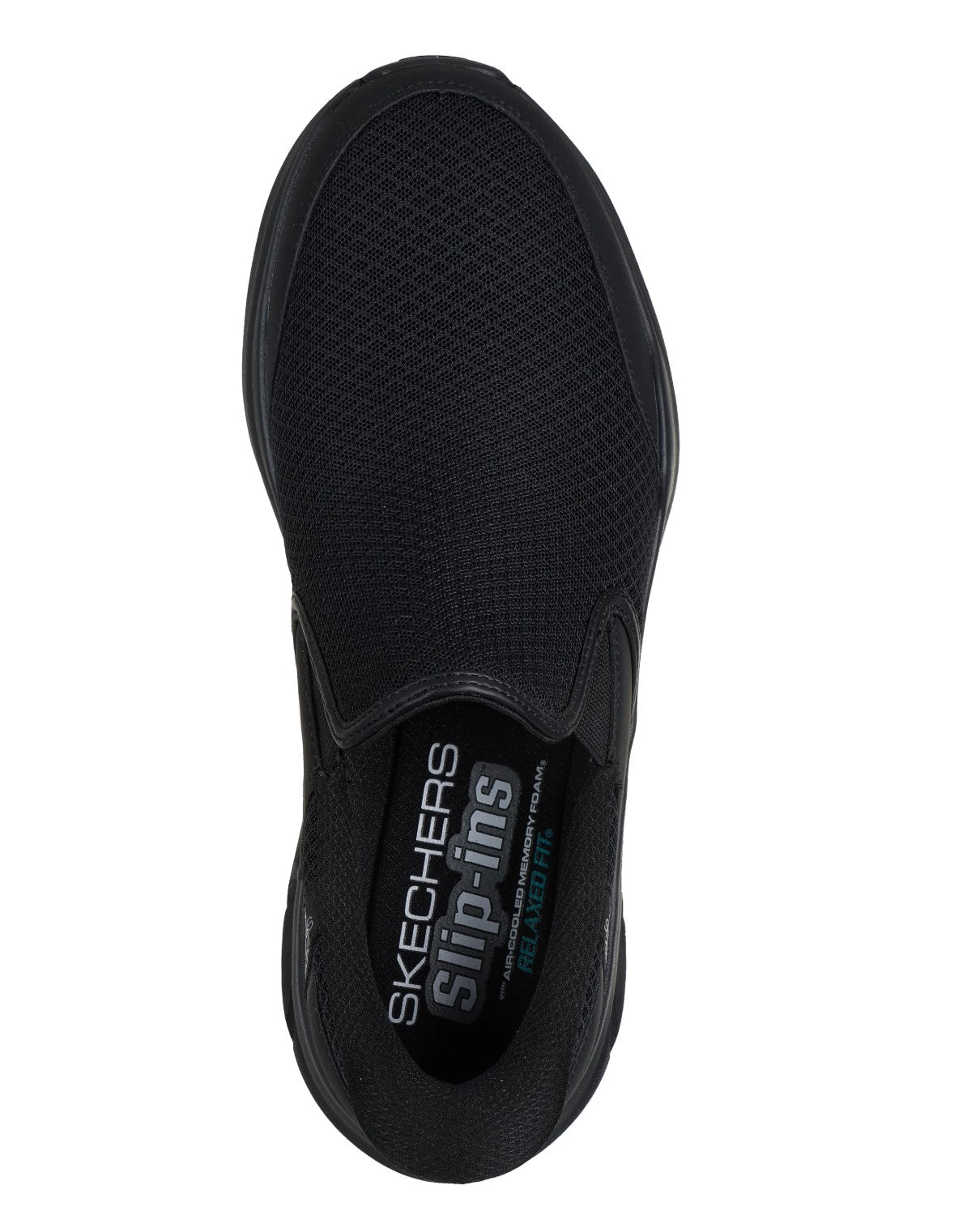 Mens Skechers Slip ins Relaxed Fit Equalizer Shoes Black