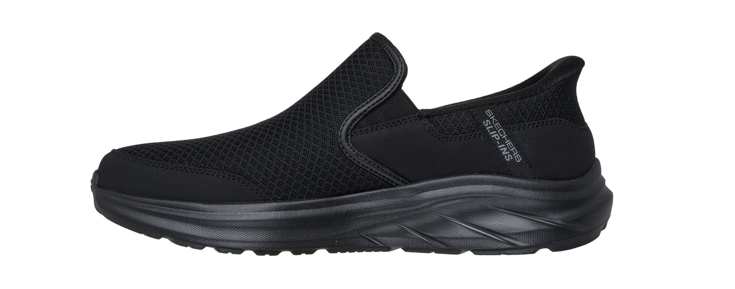 Mens Skechers Slip ins Relaxed Fit Equalizer Shoes Black
