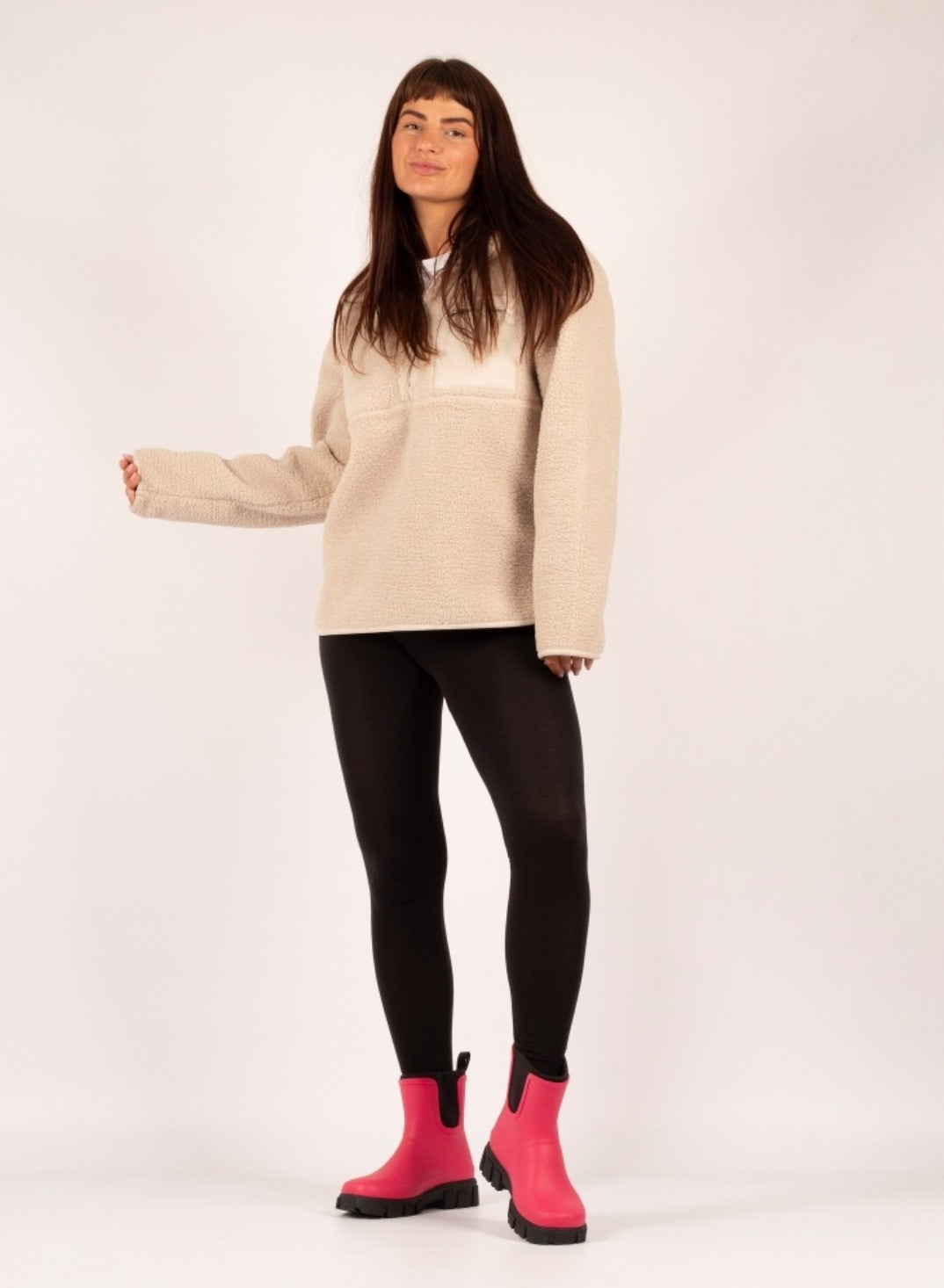 Womens Lazy Dogz Ankle Wellingtons Pink