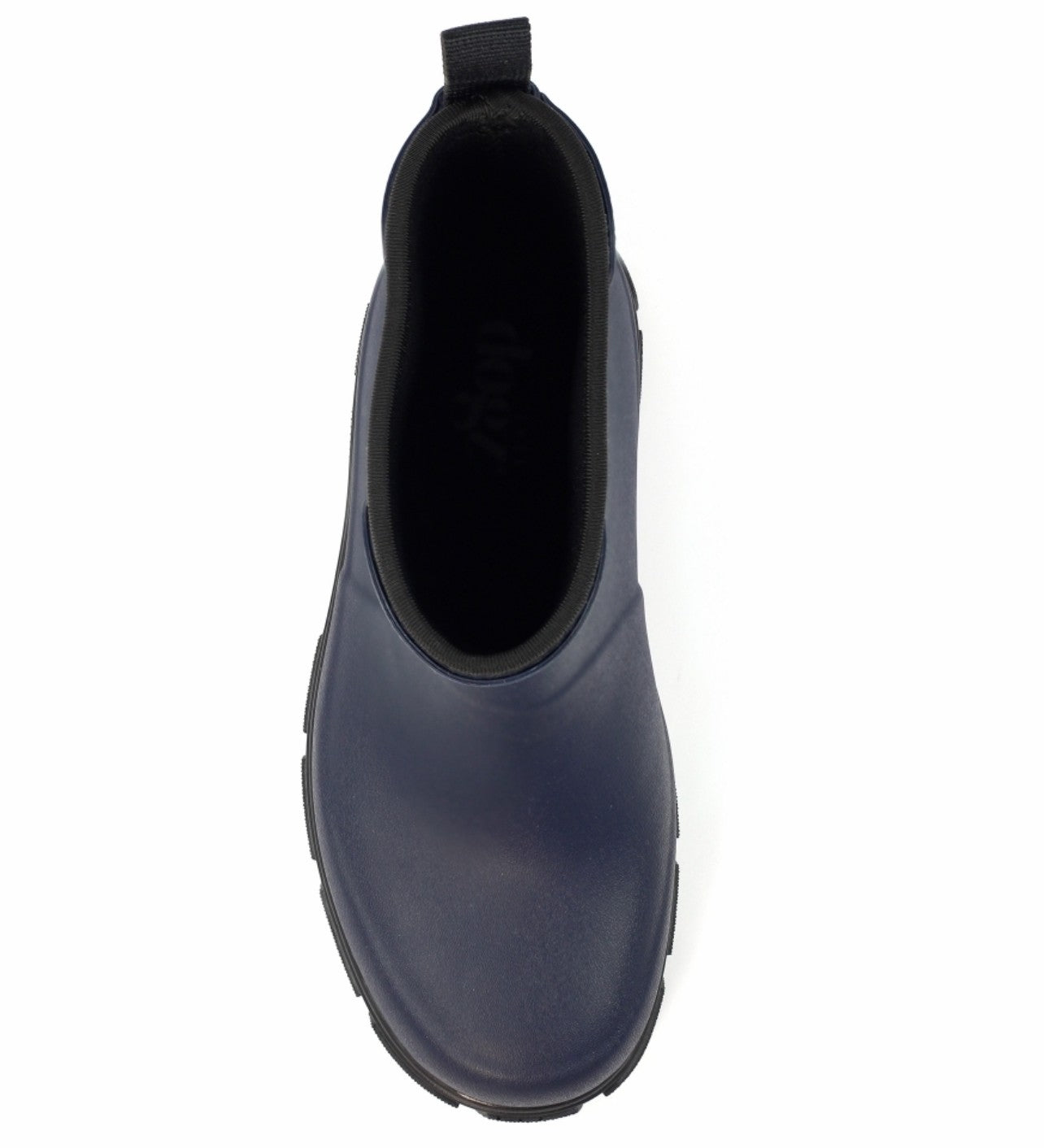 Womens Lazy Dogz Ankle Wellingtons Navy