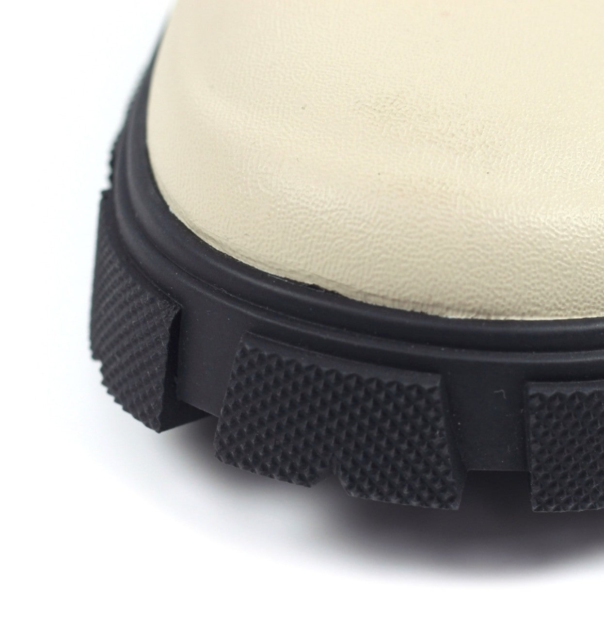 Womens Lazy Dogz Ankle Wellingtons Cream