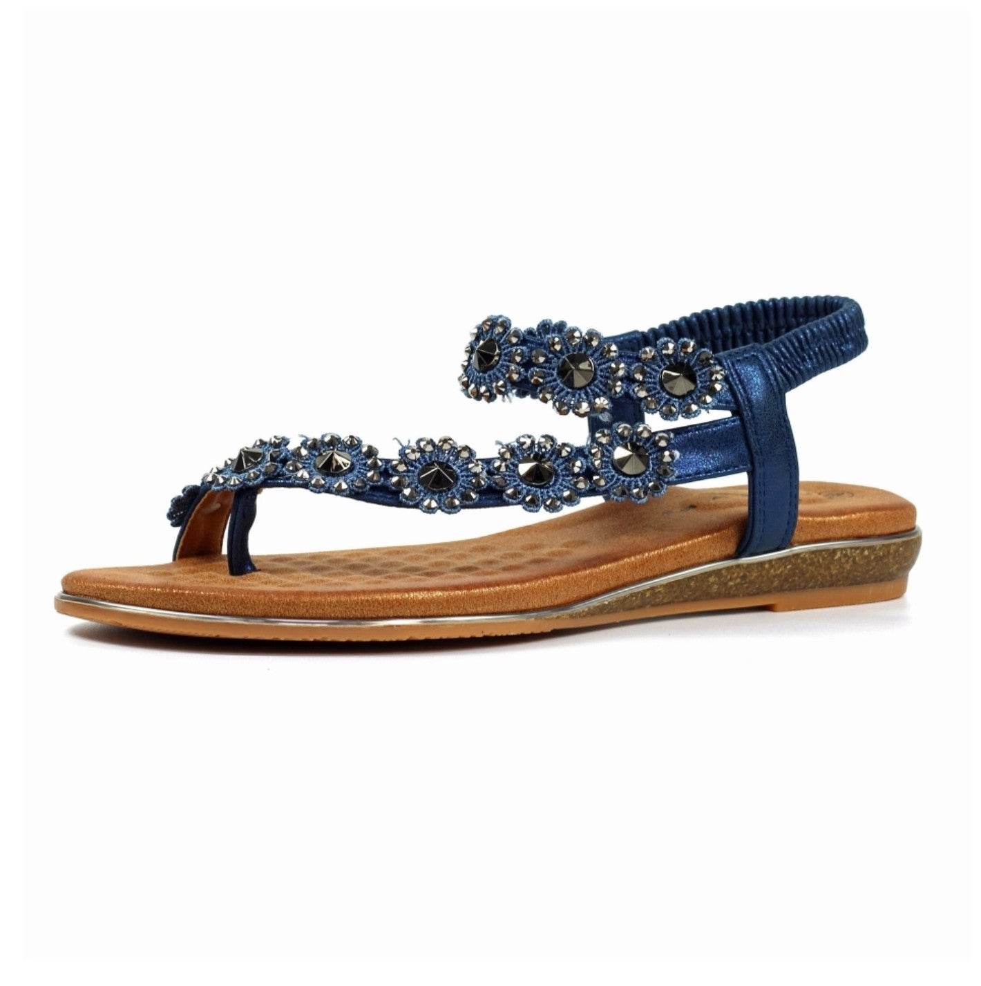 Womens Lunar Charlotte II Sandals Navy