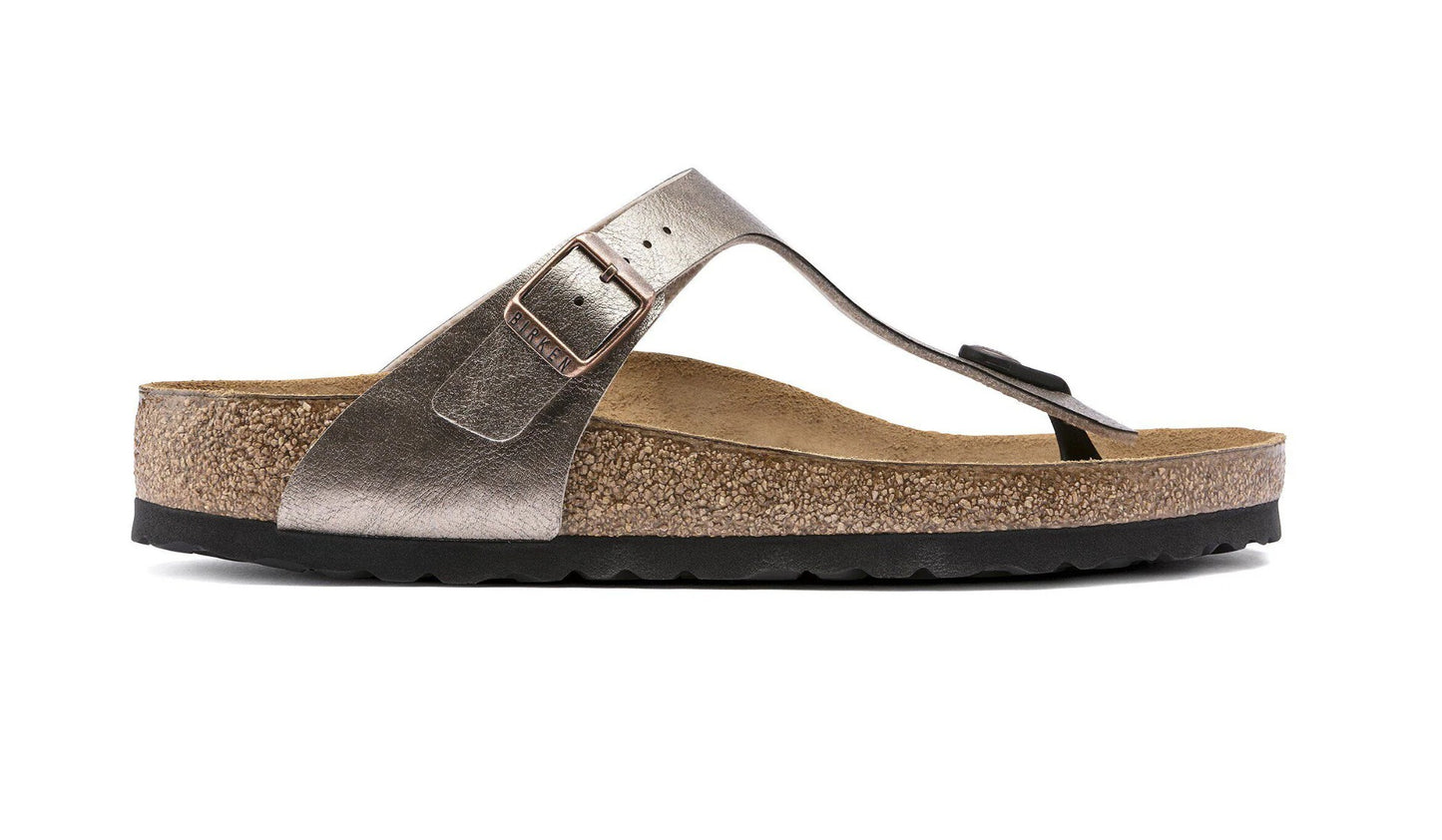 Birkenstock Gizeh Birko-Flor Sandals Graceful Taupe Regular Fit