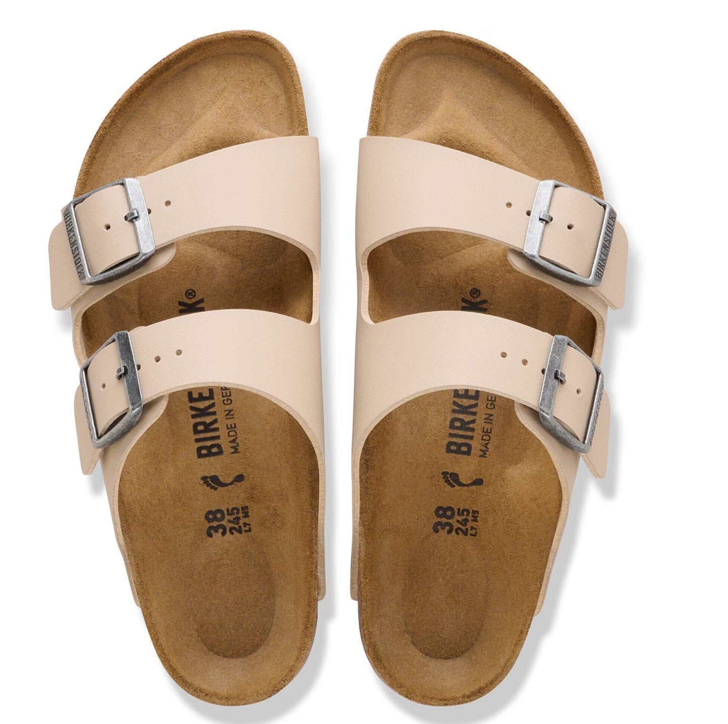 Birkenstock Arizona Birko-Flor Sandals Sandcastle Regular Fit