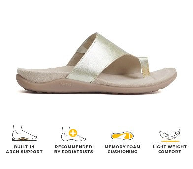 Womens Strive Capri 4 Sandals Gold