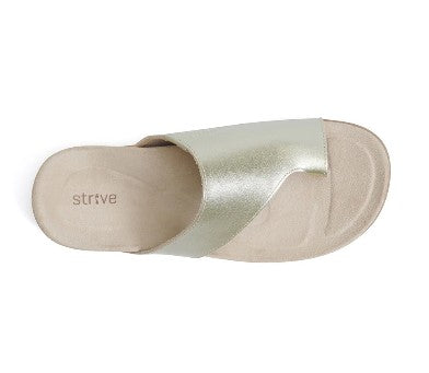 Womens Strive Capri 4 Sandals Gold