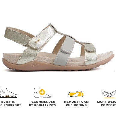 Womens Cassis Sandals Gold