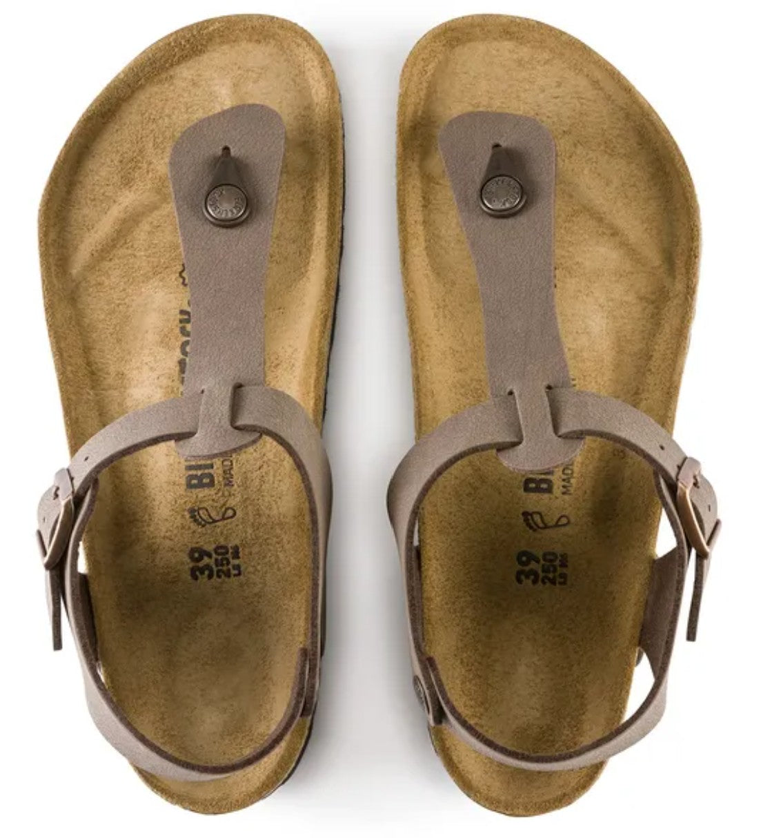 Birkenstock Kairo Sandals Mocca Brown Regular Fit