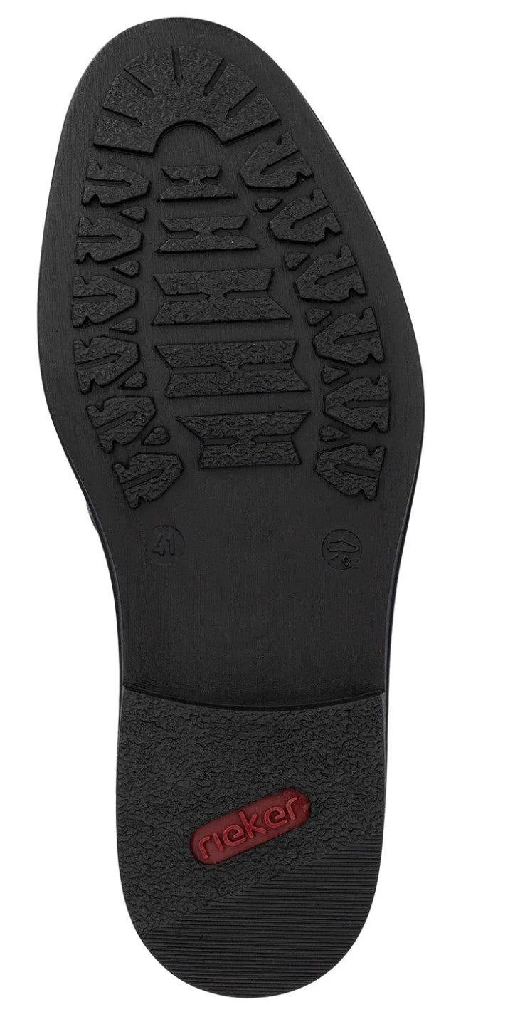 Mens Rieker Wide Fit Shoes Black