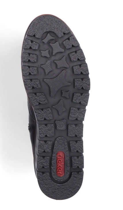 Womens Rieker Wedge Boots Black
