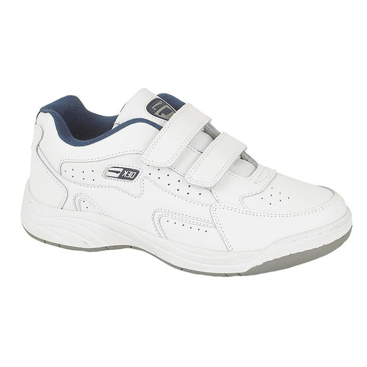 Mens Dek Orleans Fuller Trainers Touch White