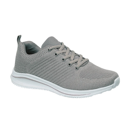 Womens Cipriata Lightweight 5 Eye Trainer Grey