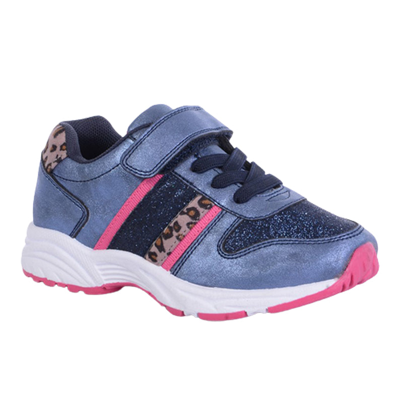 Kids Rdek Elastic and Touch Trainers Blue