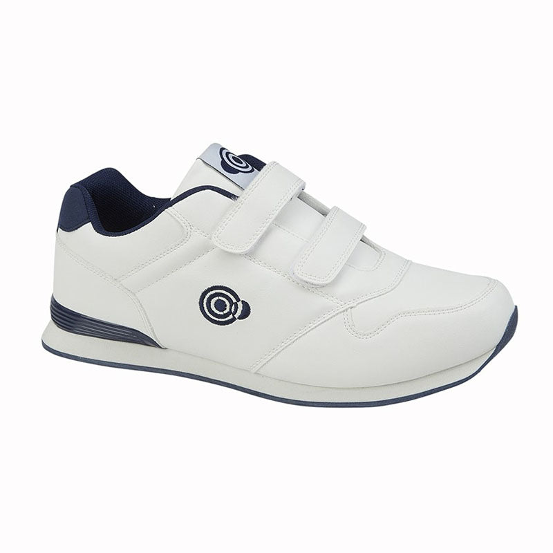 Dek AXIS Casual Bowling Trainers White Navy