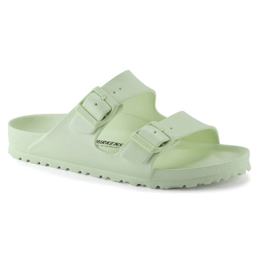 Birkenstock Arizona EVA Sandals Faded Lime Green Narrow Fit