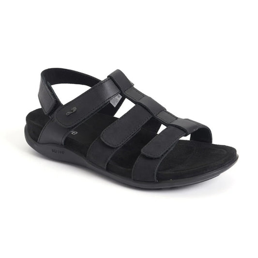 Womens Cassis Sandals Black brookfield comfort