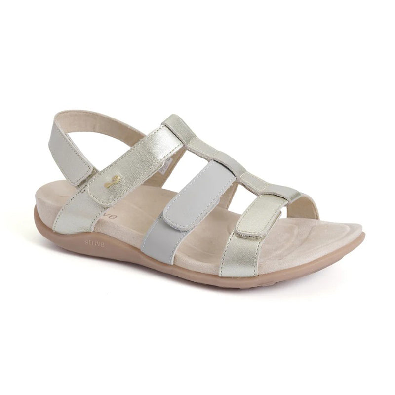 Womens Cassis Sandals Gold brookfield comfort