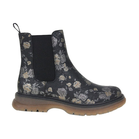 Womens Cipriata Boots Black Multi Floral