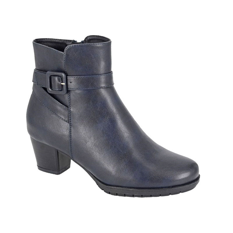 Womens Cipriata Inside Zip Boots Navy